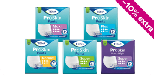tena ProSkin pants met 10% extra korting